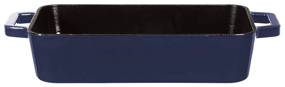 Tava fonta emailata pentru cuptor, friptura, 30 cm Aquamarine Berlinger Haus BH 6524