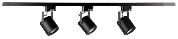 Spot pentru sistem de șină MINOR 3xGU10/10W/230V + 1 m sistem de șină