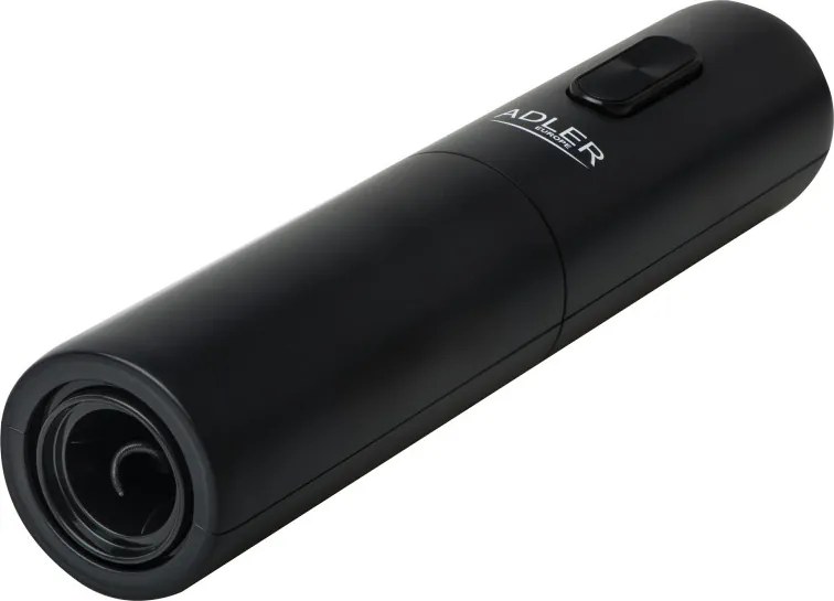 Tirbuson electric Adler AD 4509, 20-24 mm, Taietor de folii, Dop, Negru