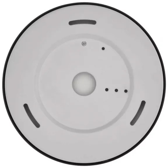 Plafonieră LED/12,5W/230V 3000/3500/4000K d. 17 cm negru