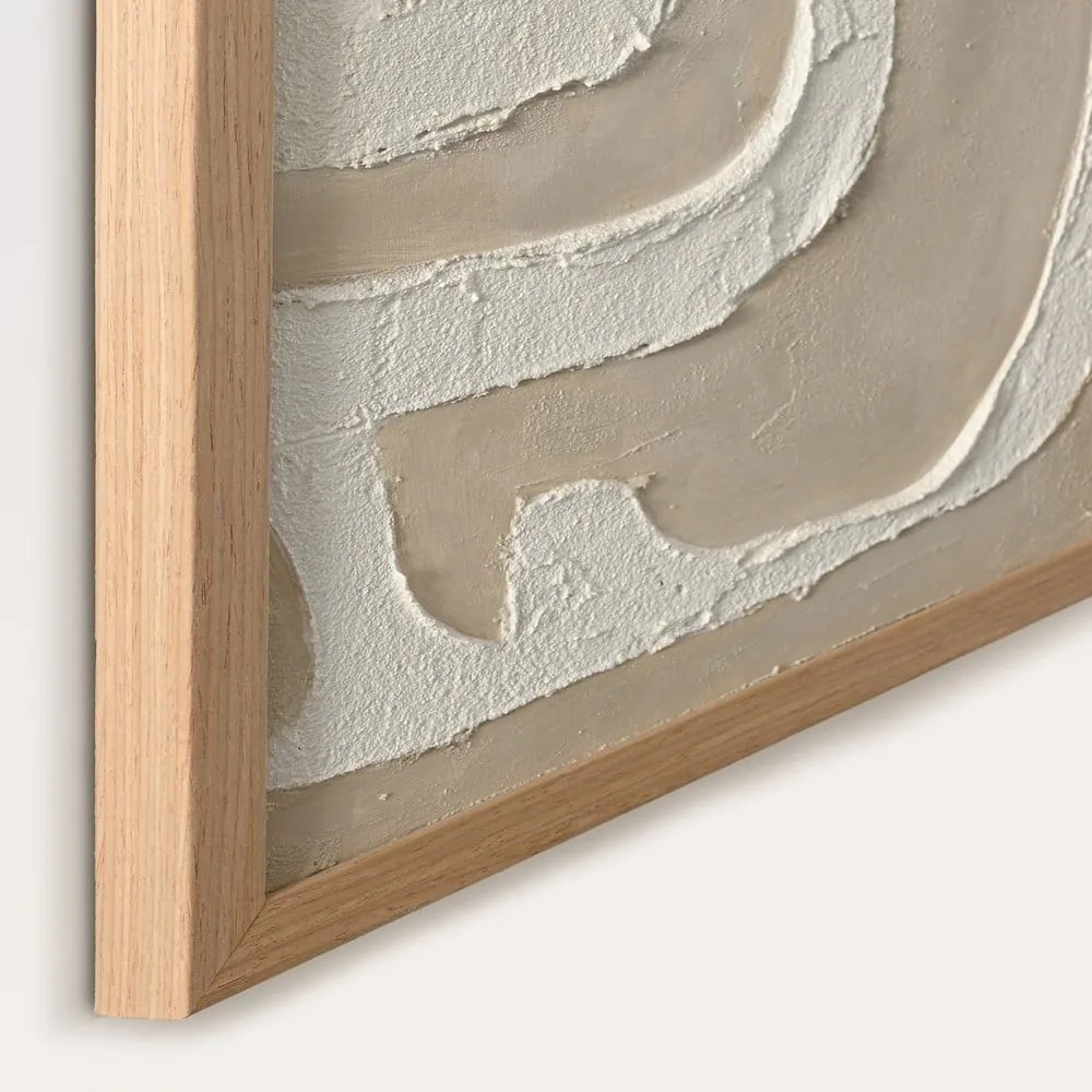 Tablou pictat manual 32,5x42,5 cm Raw organic – Malerifabrikken