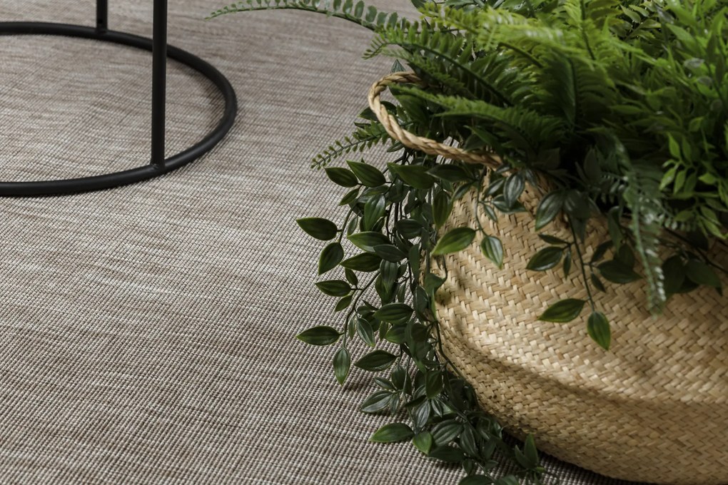 Covor sisal Floorlux 20078 argintiu  si negru