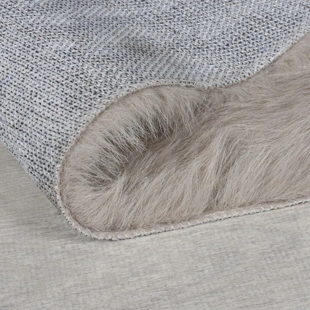 Blană maro sintetică 180x290 cm Alpine Faux Fur – Flair Rugs