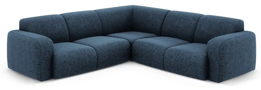 Colțar albastru închis (cu colț variabil/în formă de ”L”) Molino – Micadoni Home