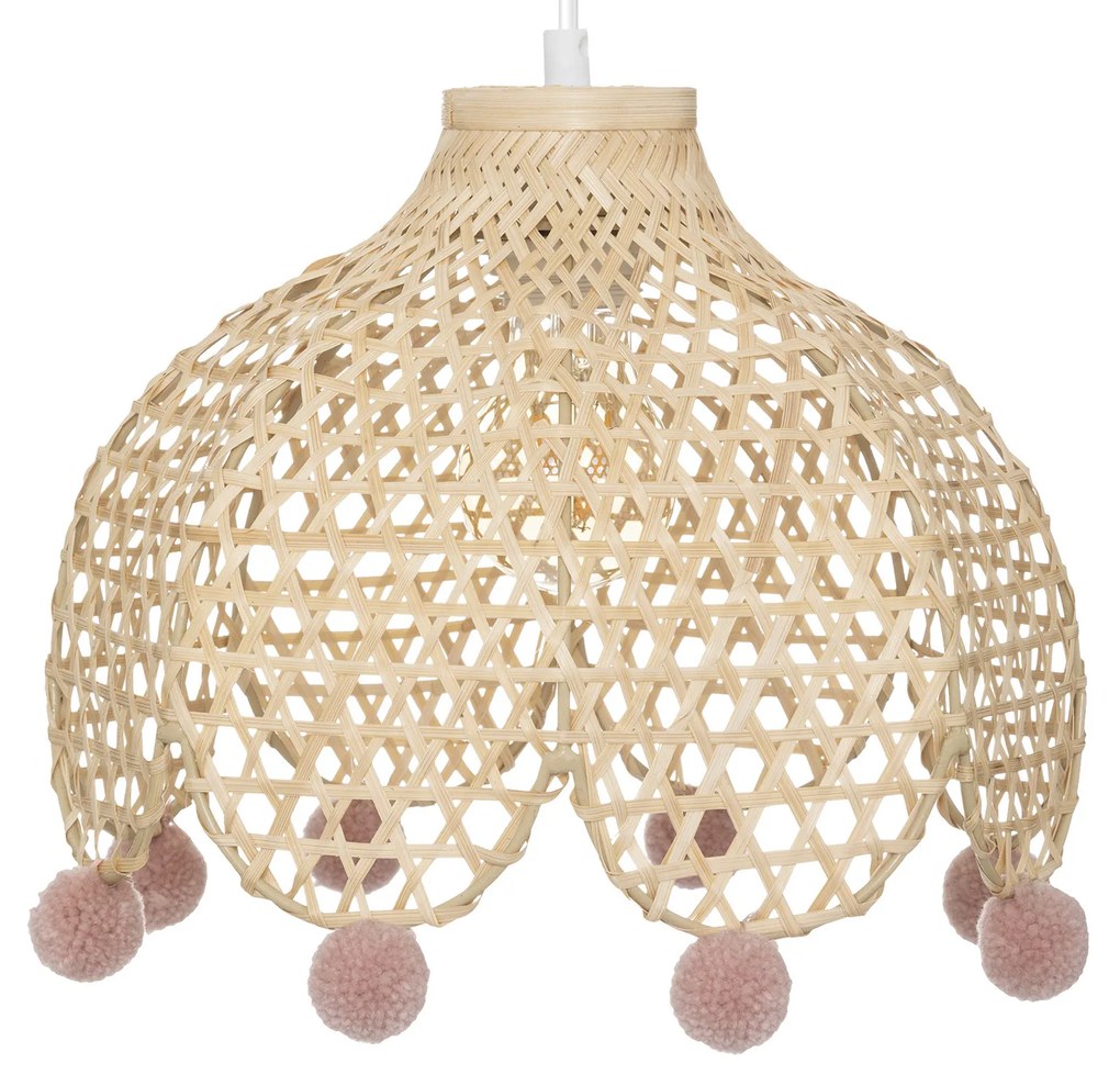 Lustra CAMPAGNE, din bambus, 28 cm