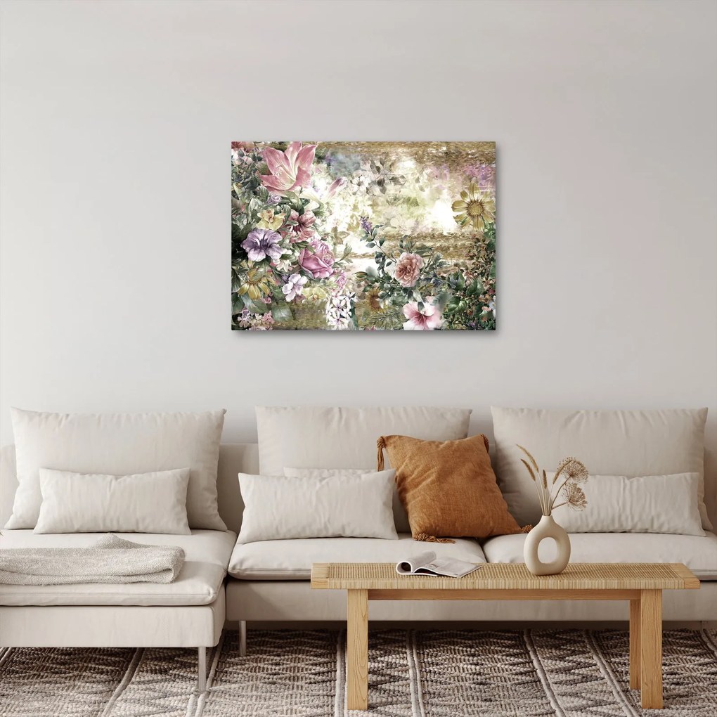 Tablou - Flori de design (70x50 cm)