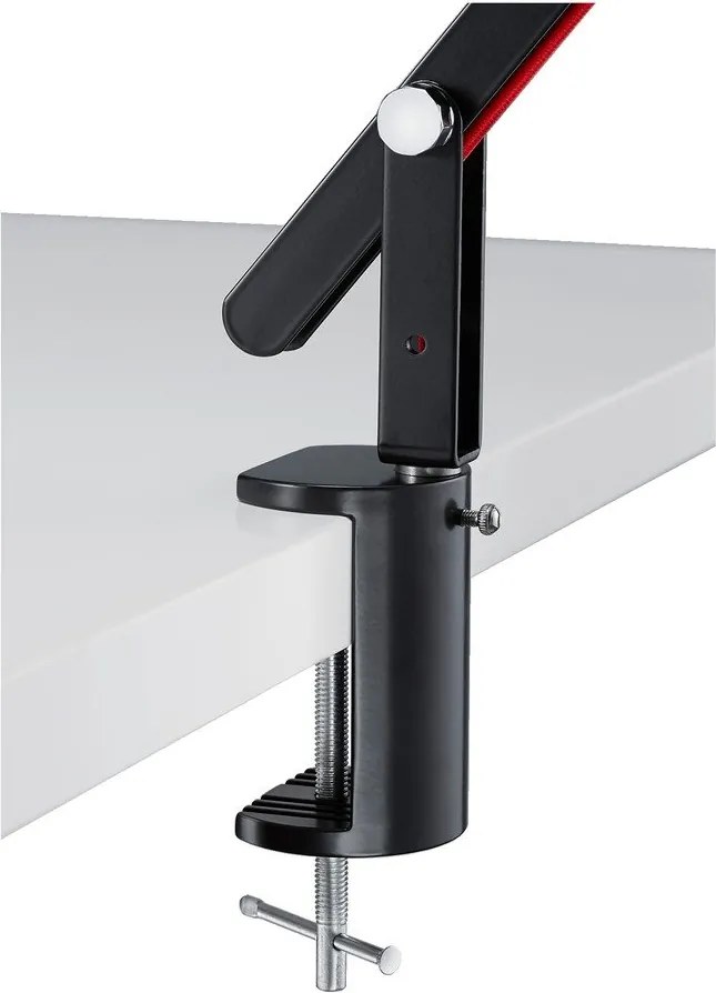 Veioză neagră LED cu structură flexibilă (înălțime 90 cm) Amsterdam – Trio