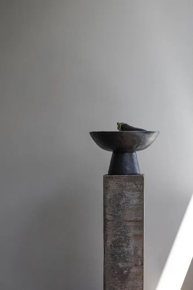 Bol negru/fildeș din gresie ø 31,5 cm By Hand – Mette Ditmer Denmark