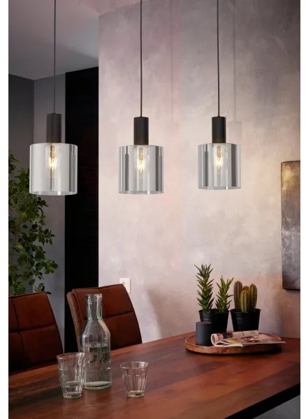 Eglo 98753 - Lustră pe cablu GOROSIBA 3xE27/40W/230V