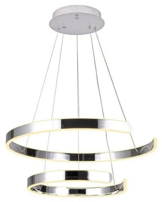 Lustră LED dimabilă pe cablu LED/120W/230V 3000-6500K + telecomandă