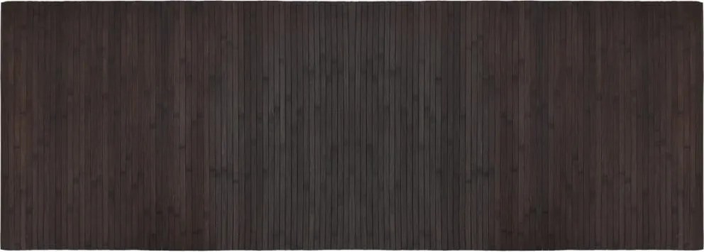vidaXL Covor dreptunghiular, maro închis, 70x200 cm, bambus