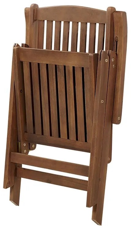 Set mobilier de grădină Amali (lemn închis). 1077448