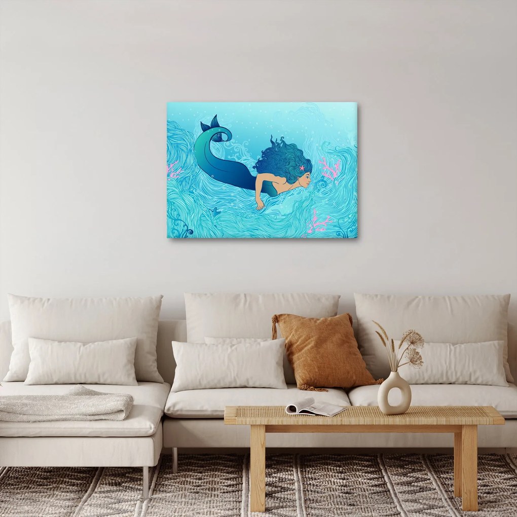 Tablou - Sirena (70x50 cm)