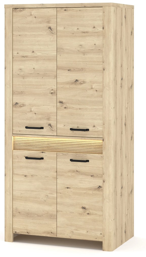 Dulap de haine Mindi (Stejar artisan). 1053054