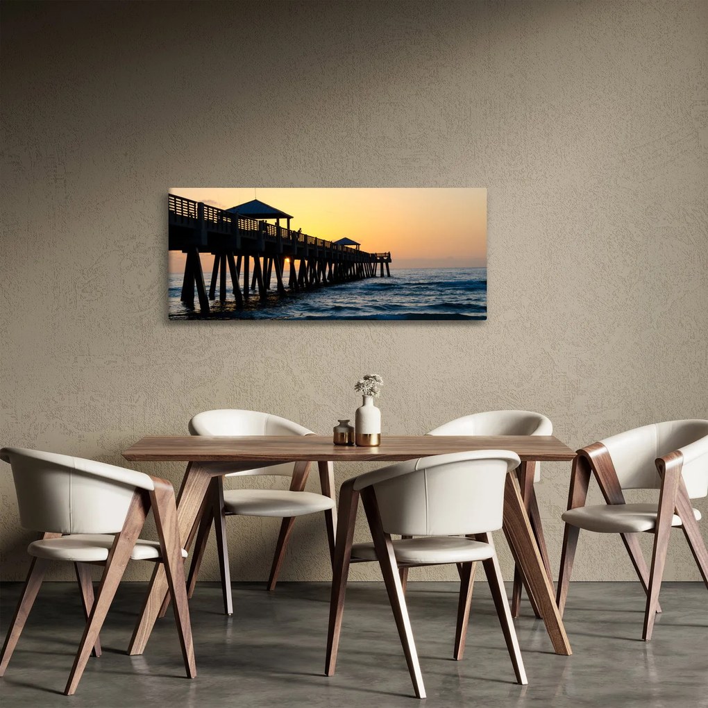 Tablou cu plaja (120x50 cm)