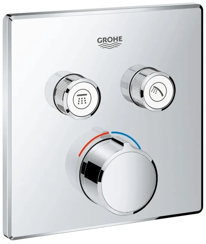 Grohe SmartControl baterie cadă-duș ascuns StarLight Chrome 29148000