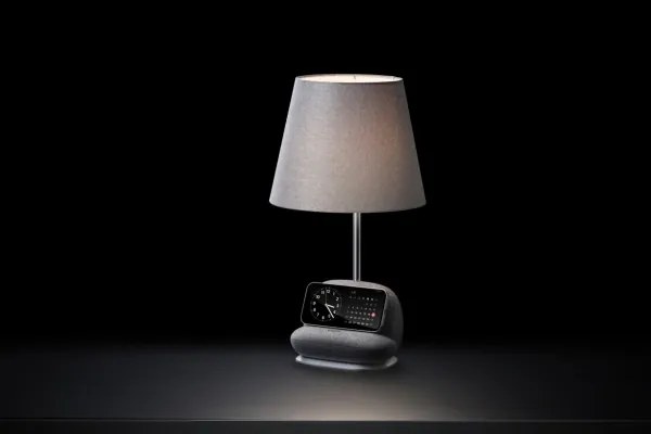 Immax 09109L - lampă de birou LED dimabilă cu încărcare wireless Qi SOFA LED/6W/230V gri
