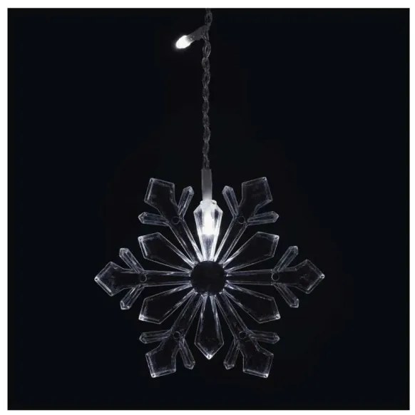 Perdea luminoasă LED de Crăciun 60xLED/1,35W 635x50 cm alb rece