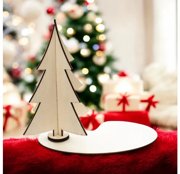 Brad 3d, 20 cm, cu baza