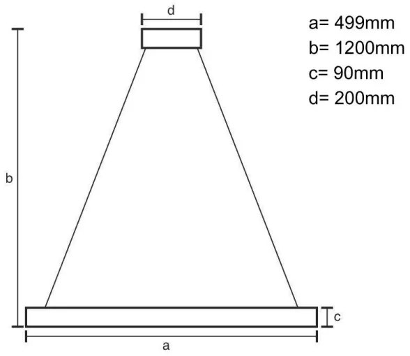 Lustră LED dimabilă pe cablu LED/80W/230V 3000-6500K alb + telecomandă