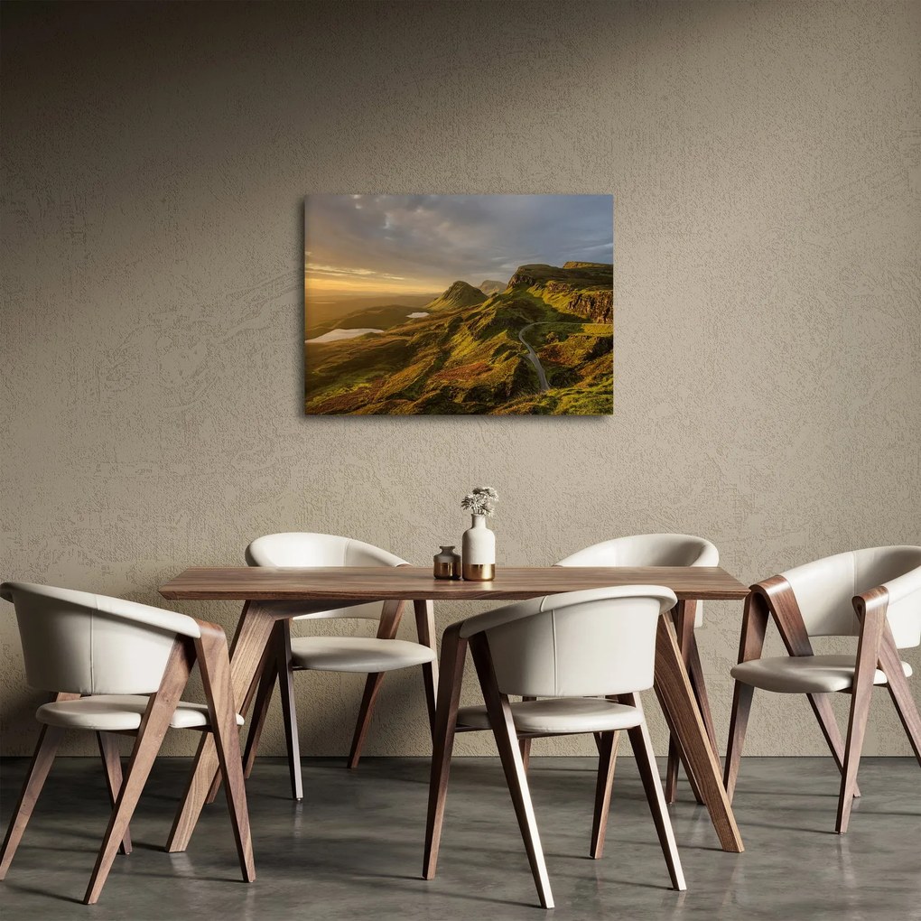 Tablou cu munți (70x50 cm)