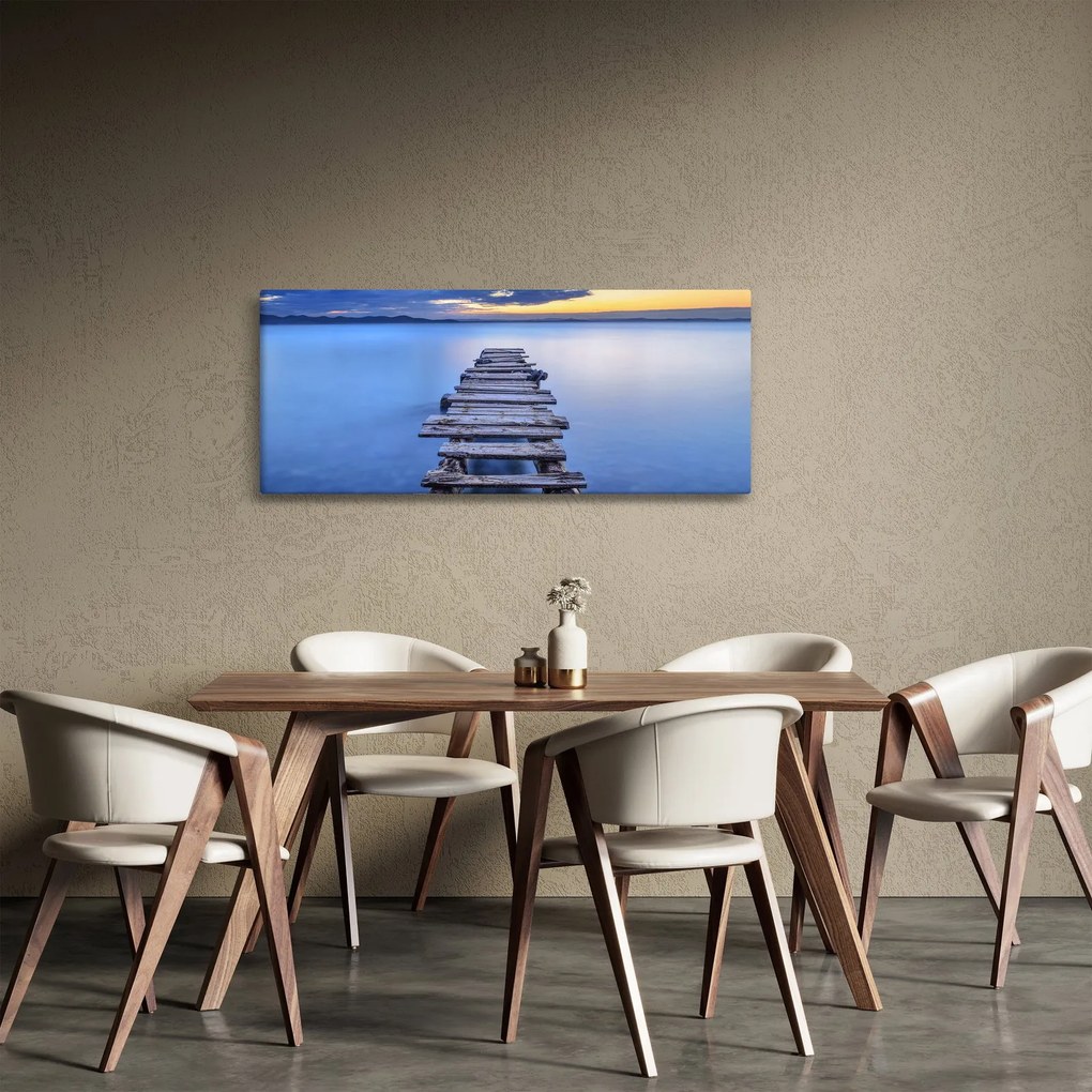 Tablou - Ponton, Zadar, Croația (120x50 cm)