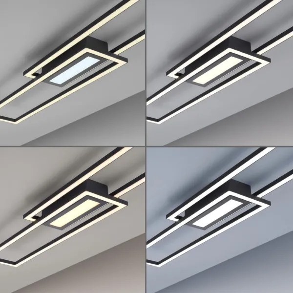 Lustră LED aplicată dimabilă ASMIN LED/45W/230V Leuchten Direkt 14696-18