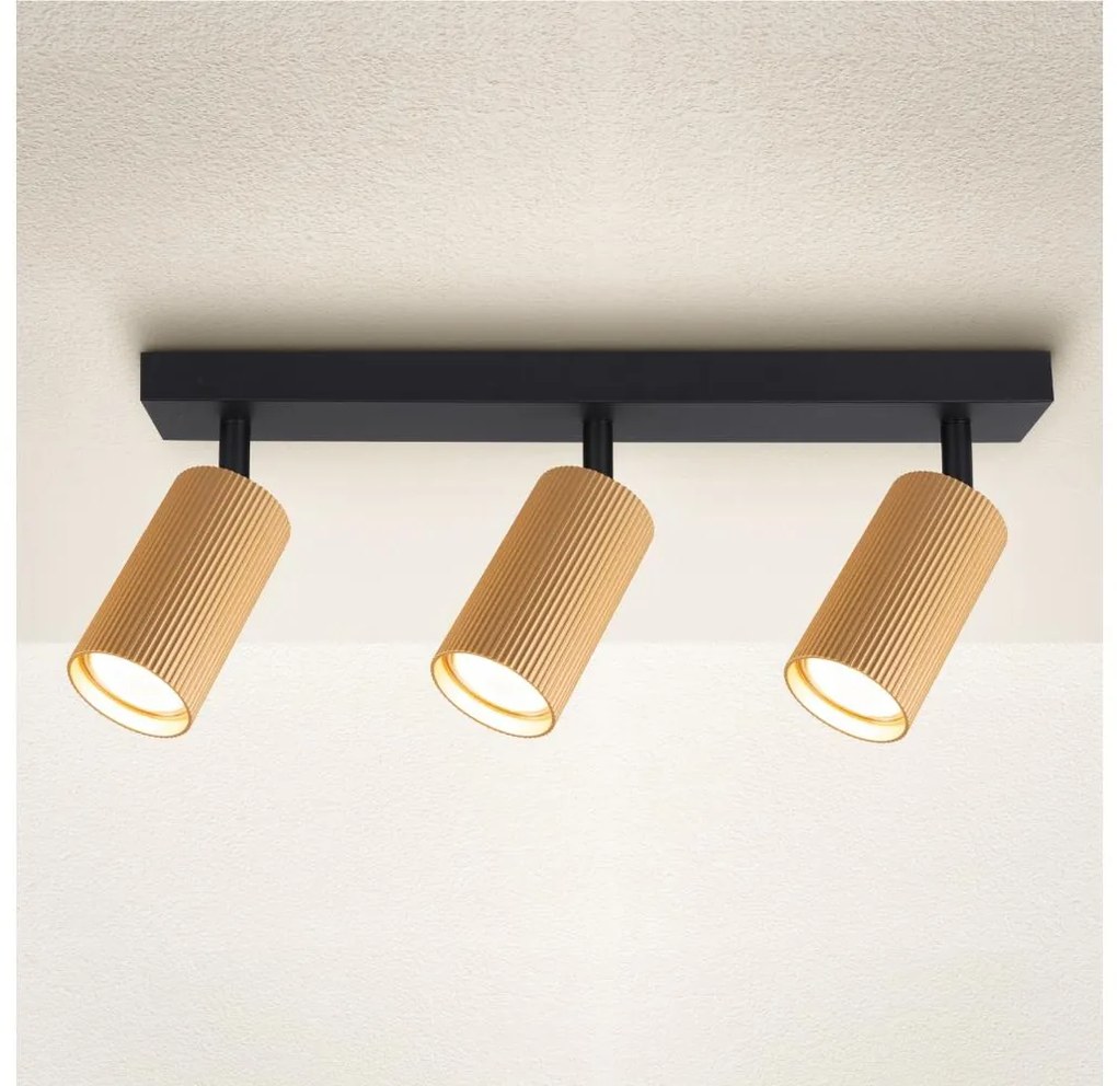 Brilagi - Spot SELE MODERN 3xGU10/30W/230V auriu