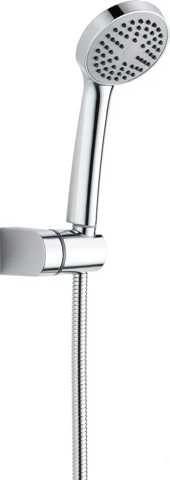 Loco Set de duș, cu suport fix Finisaj: Crom NLC_041K