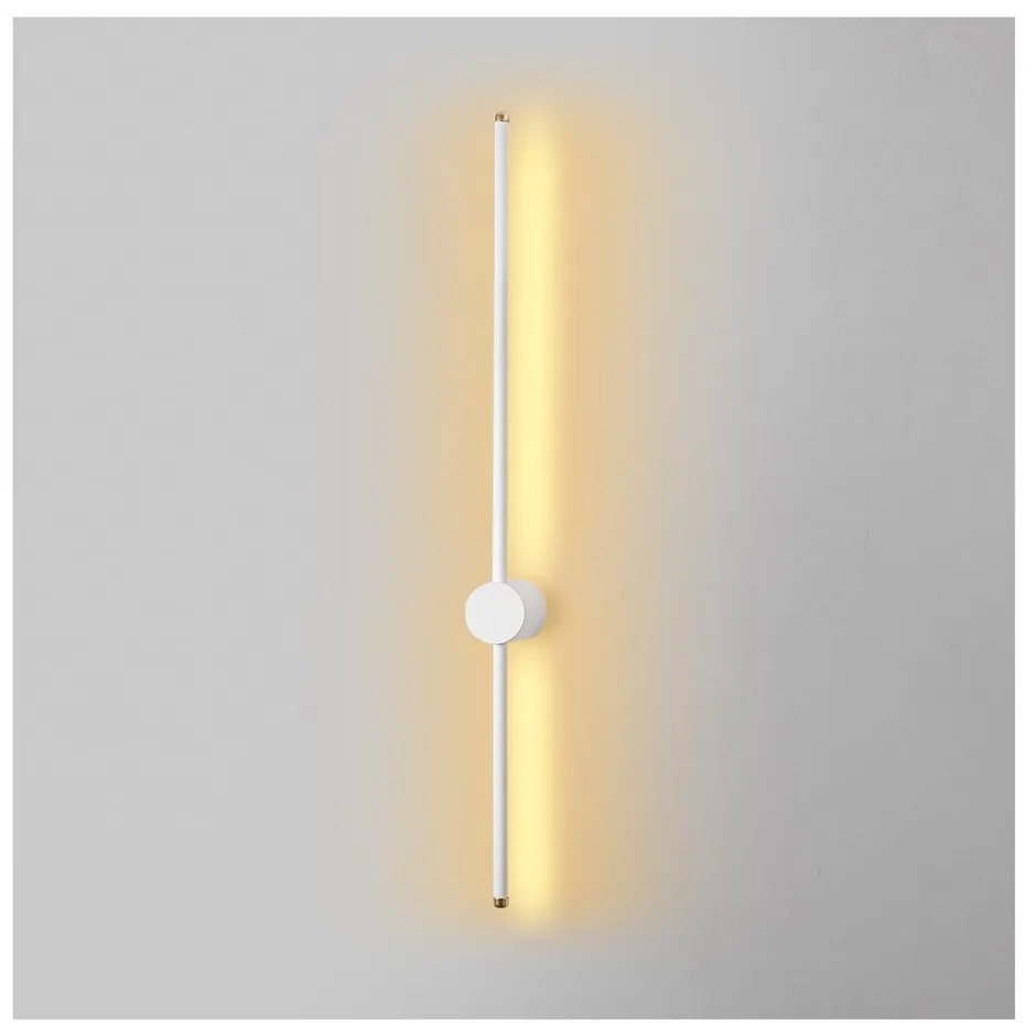 Aplică de perete albă LED ø 7 cm Sword – Opviq lights