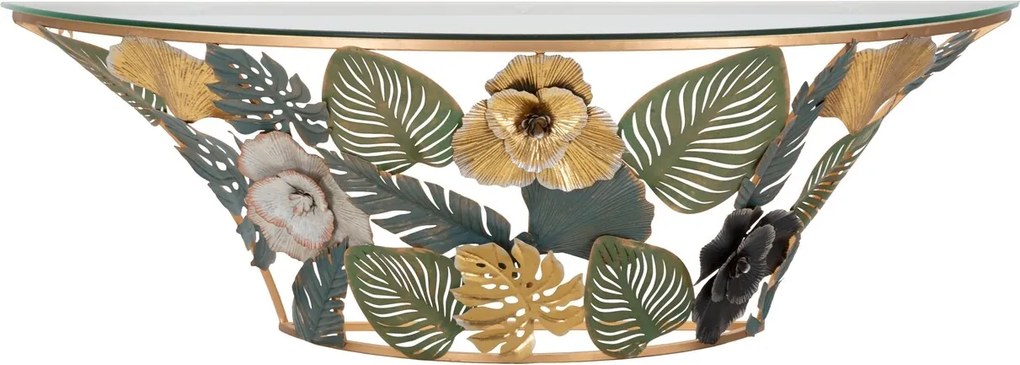 Consola cu fixare pe perete Amaz, Mauro Ferretti, 120x40.5x37.2 cm, fier, multicolor