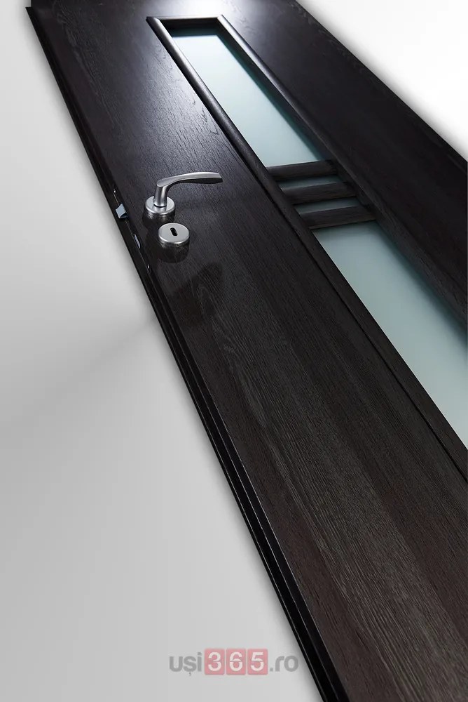 Usa HDF cu toc reglabil din MDF PAL - Colectia LUIS 4.2 - Culoare Nuc 80-150 mm, Nuc Clasic, Folie Decor