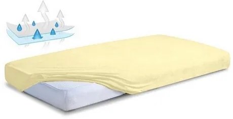 Matex Froté cearșaf impermeabil ecru, 70 x 140 x10 cm, 70 x 140 cm