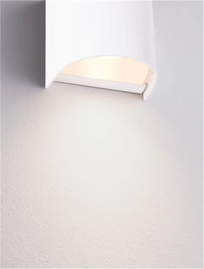 Aplica iluminat exterior ambiental IP65 YORK M alba