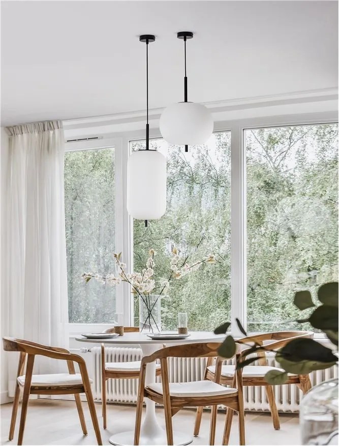 Lustra, Pendul modern Lato negru 22cm