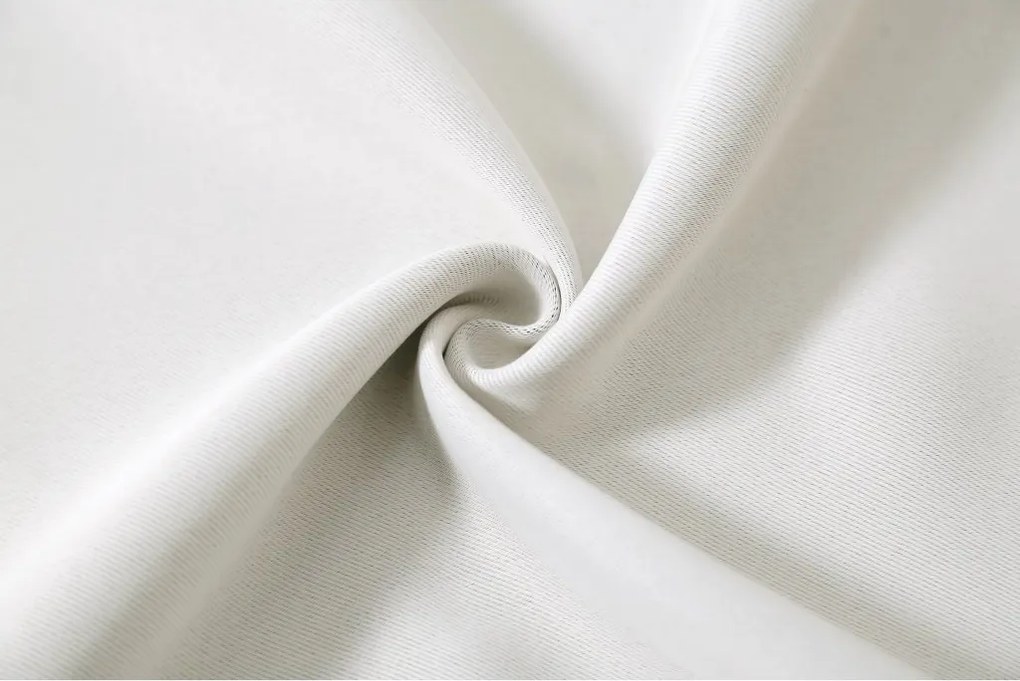 2x draperie alb-crem OXFORD 140x250 cm