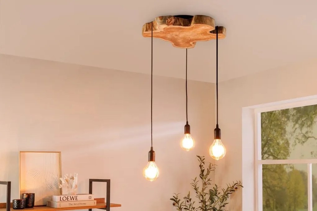 Lustra cu 3 pendule design unic HYPNOTIC 50cm