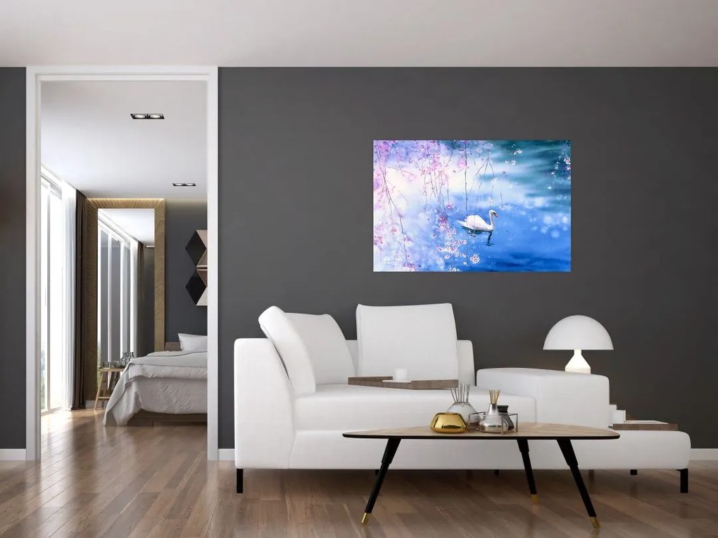 Tablou - Lacul magic (90x60 cm)