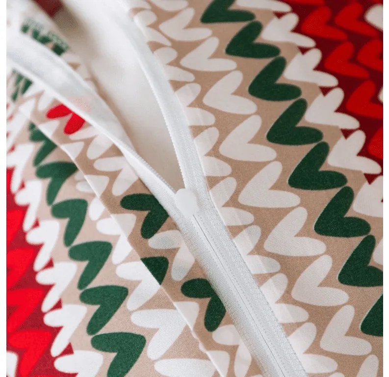 Lenjerie de pat din microfibra FROSTED CHRISTMAS colorata Dimensiune lenjerie de pat: 70 x 90 cm | 140 x 200 cm