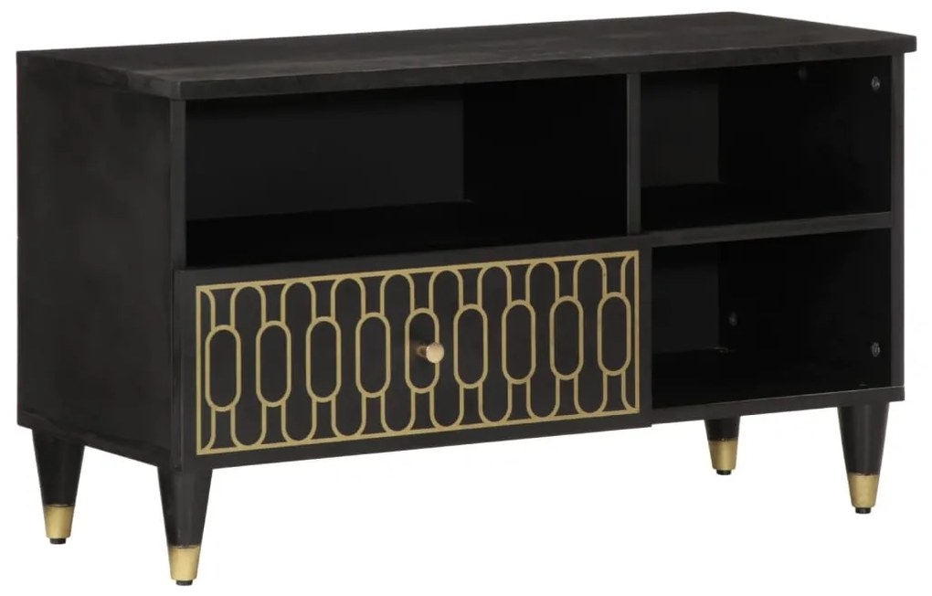 vidaXL Dulap TV, 80x33x46 cm, lemn masiv de mango