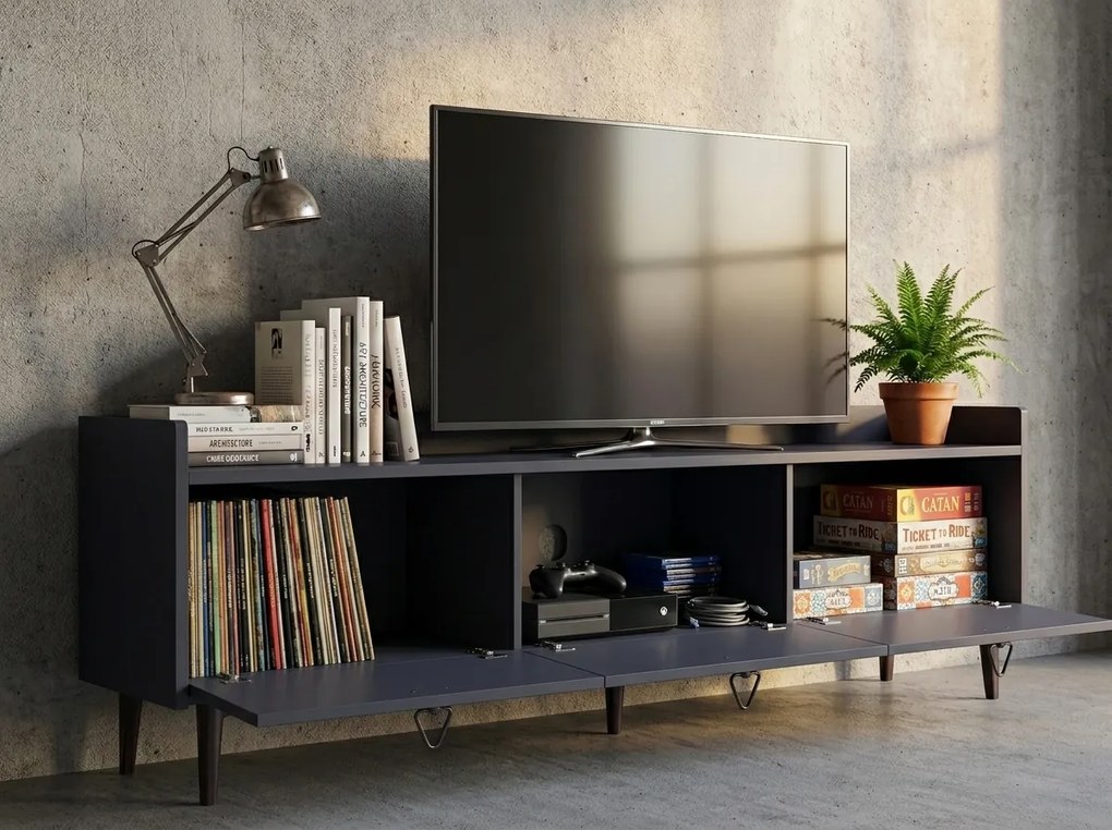 Comoda TV PIENA, antracit