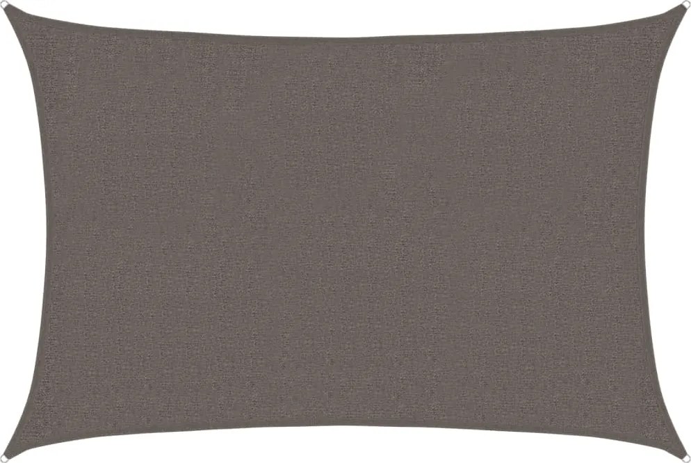 vidaXL Pânză parasolar, antracit, 2 x 3 m, HDPE, 160 g/m²