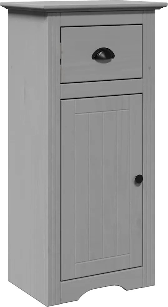 vidaXL Dulap de baie „BODO” Gri 44x30x90 cm