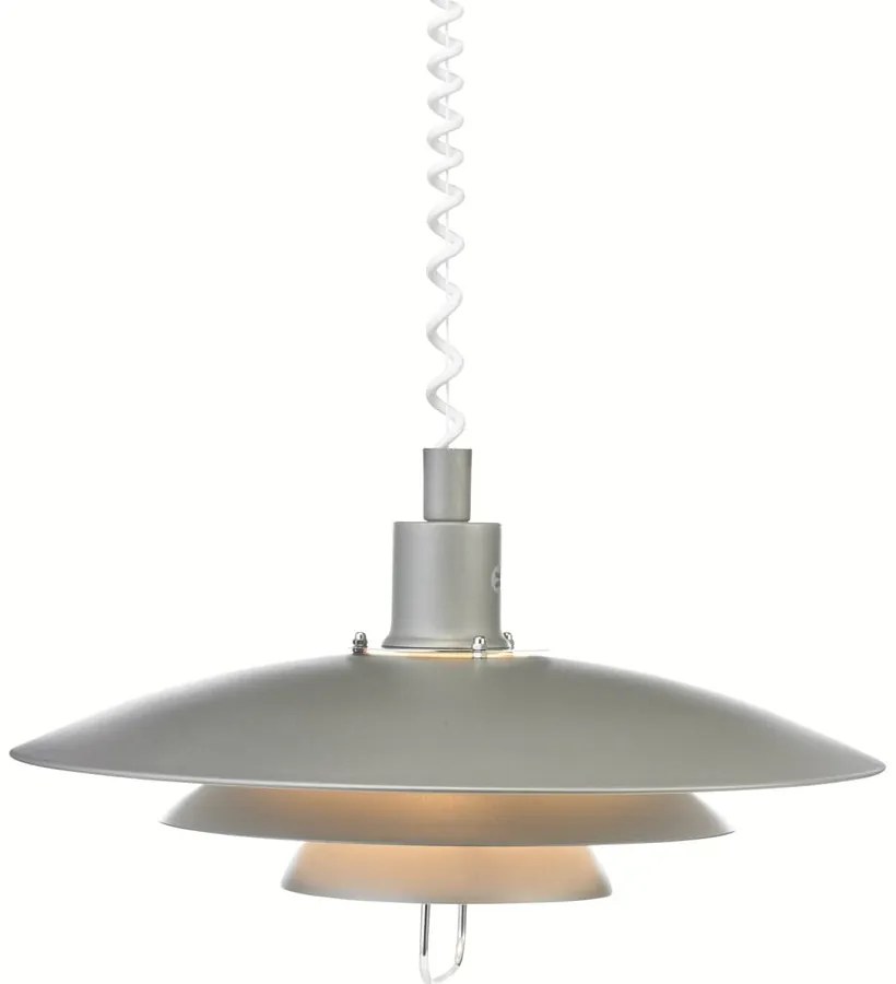 Lustră Markslöjd Kikrenes, ø 48 cm, gri