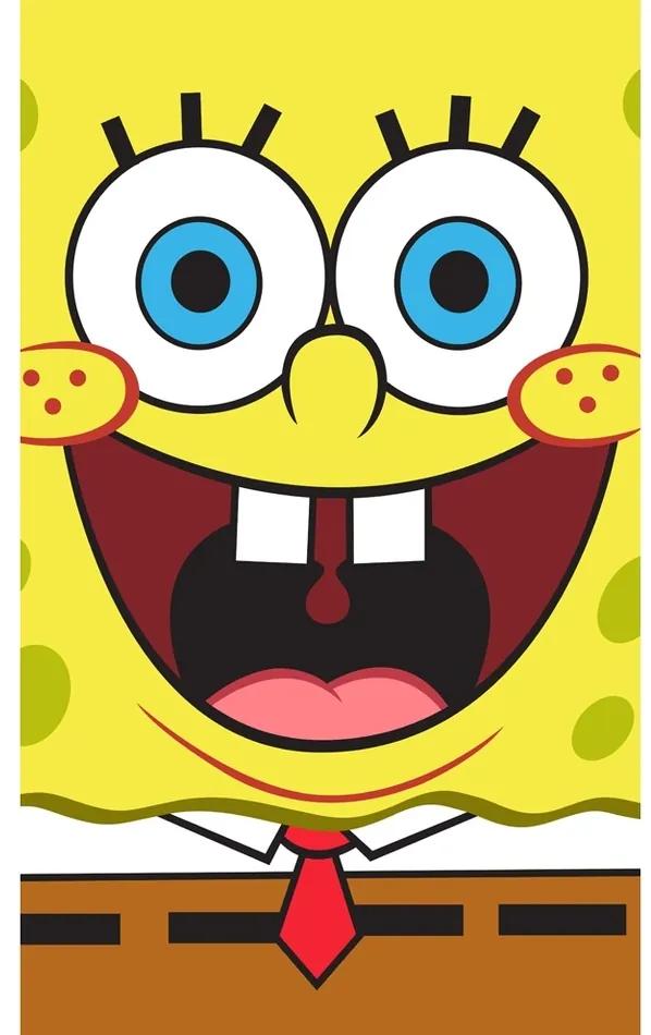 Prosop de copii Sponge Bob Face, 30 x 50 cm