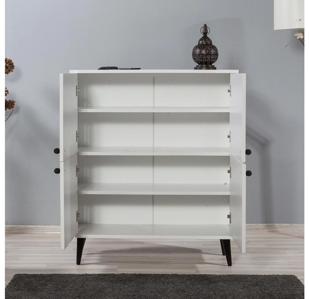 Dulap Mozaic (Negru + Alb). 1088499