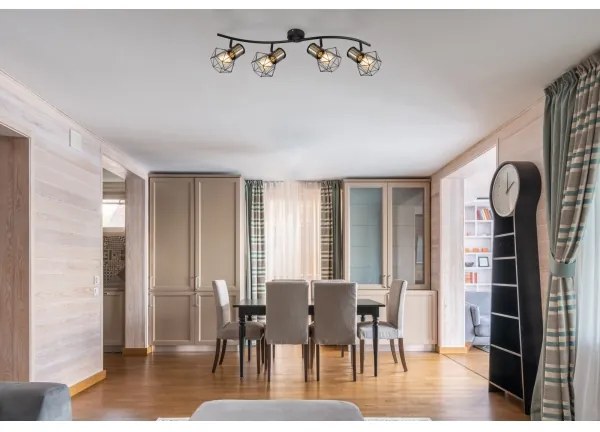 Spot PRISKA 4xE27/40W/230V Globo 54017-4M