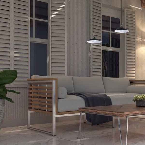 LED lampă solară suspendată dimabilă LED/6W/3,7V 800 mAh IP44 + DO