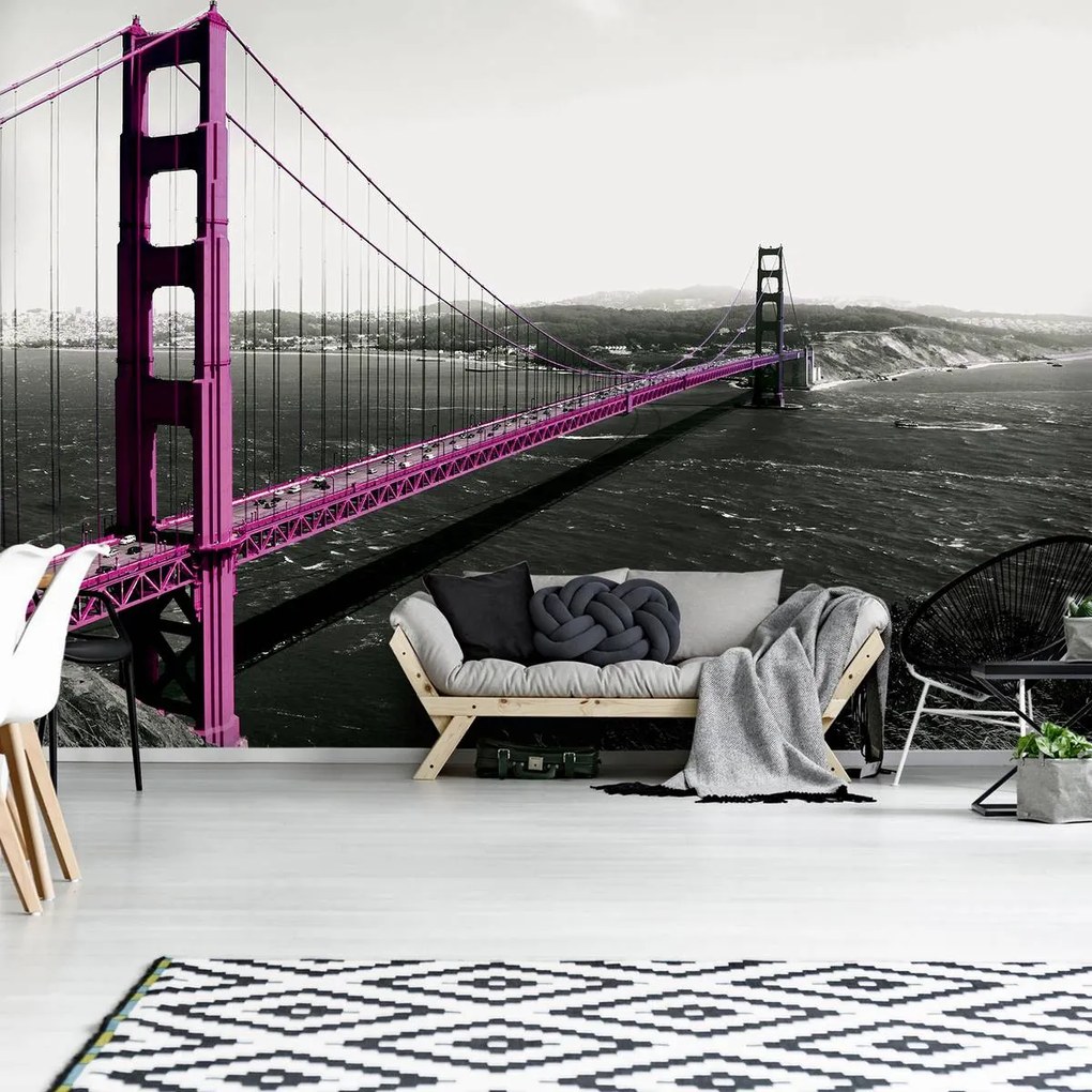 Fototapet - Pod- Golden Gate (152,5x104 cm)