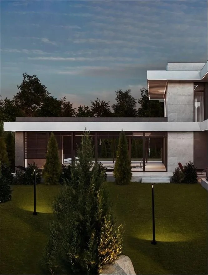 Stalp LED iluminat exterior modern IP65 LUXOR H-90cm